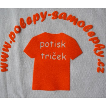 potisk trička - nažehlovací potisk
