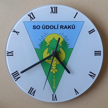hodiny sublimační potisk