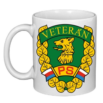 hrnek s potiskem Veterán Pohraniční stráž
